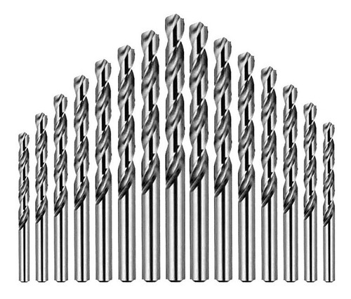 Jogo De Brocas Aço Rápido 15 Peças De 1,5 A 12mm Beltools