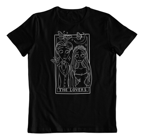 Polera Negra Algodon - Dtf - El Cadaber De La Novia Movie