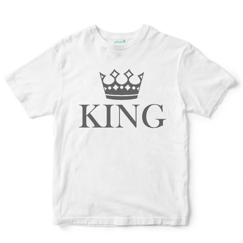 Playera Blanca Hombre King Ropa Varias Tallas Oferta 