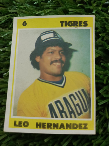 1975 Béisbol Profesional Venezolano Leo Hernández #6
