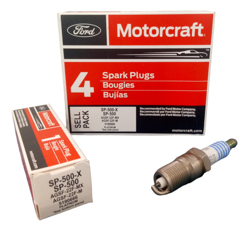 Bujía Motorcraft F-150 5.4 V8 2000 2001 2002 2003 2004 2005