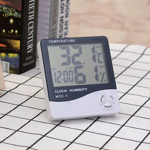 Imagen 4 de 5 de Termómetro Higrómetro Digital Temperatura - Humedad Ta318