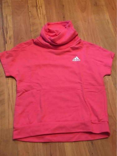 Playera Addas Deportiva Sweat Neon Rosa S Original!!