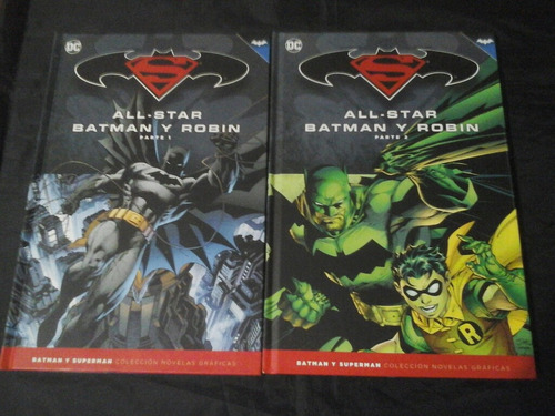 Pack All Star Batman Y Robin - Completo (salvat)