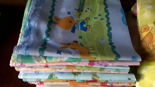 Telas Infant.x10kgestam.retazos45x28/30muñecas/toallitachup
