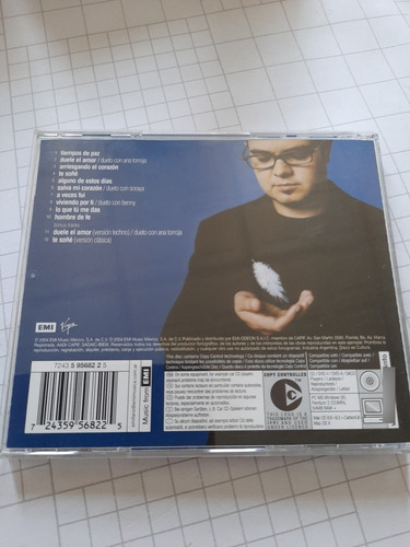 Aleks Syntek - Mundo Lite. Cd - Cancion: Duele El Amor