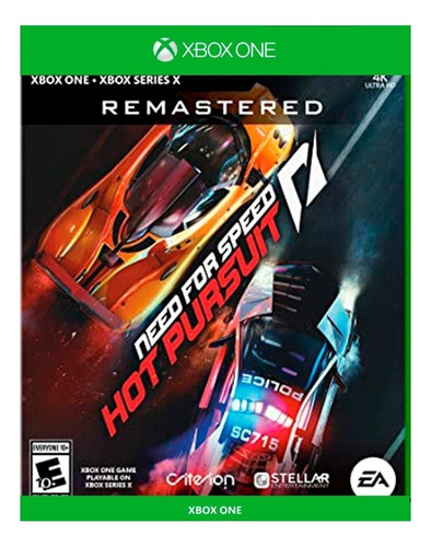 Need For Speed Hot Pursuit Remastered Xbox One Nuevo Físico*