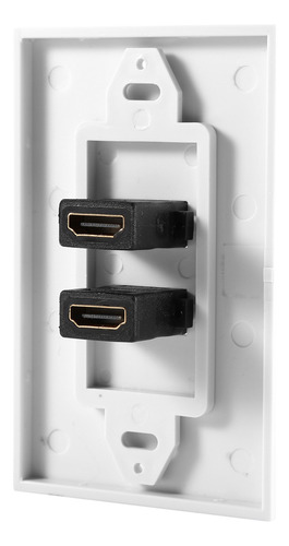 Cubierta Frontal Ethernet Chapada En Oro Con Placa De Pared