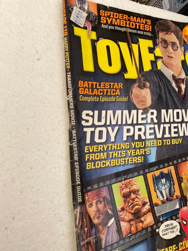 Revista Toyfare By Wizard #119 The Toy Magazine Julio 2007 (Usado)