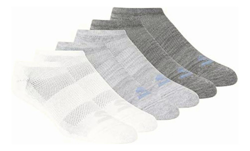 Skechers Paquete De 6 Calcetines Para Mujer, Color Blanco Y