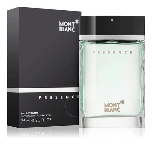 Perfume Mont Blanc Presence 75ml. Para Caballeros