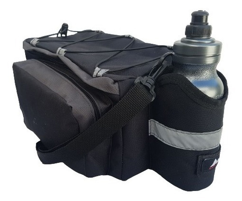 Morral /alforja Trasera Para Parrilla Con Botella Ciclista