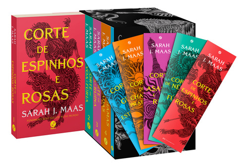 Box Corte De Espinhos E Rosas (novas Capas)