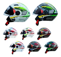 Comprar Capacete Aberto Fw3 Open Cores Modelos Tam 56 58 60