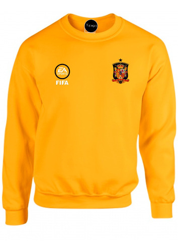 Buzo Saco Crewneck Seleccion España Fc Fifa Ea Sport