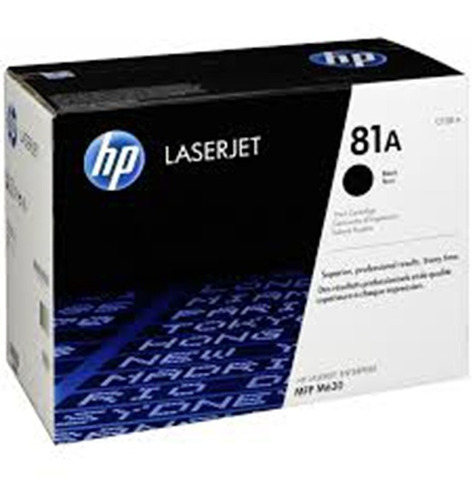 Toner Hp Cf281a 81a Negro Original M605n M630 Envio Gratis