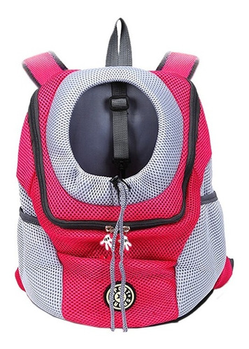 Mochila Caes Gatos Moto Transporte Frontal Jeans Forte Pet