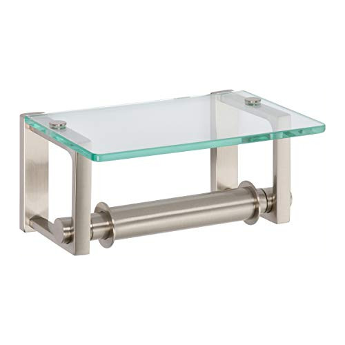 3027/sn Frame Tp Glass, Satin Nickel, Toilet Tissue Hol...