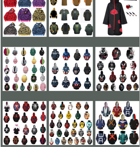 Ropa De Cosplay De Halloween Rpg One Piecesudadera Con Capuc