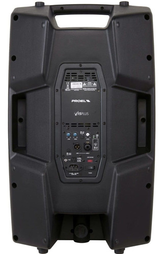 Imagen 3 de 5 de Proel V15plus Bafle Parlante Potenciado 2 Vias De 15 600w