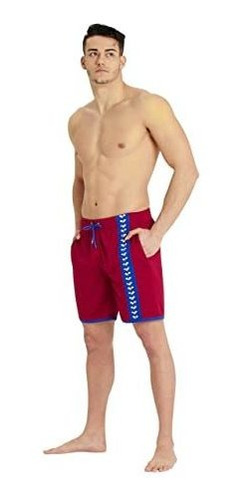 Arena Iconos Estándar Bermudas Logo Swim Trunk Beach Xyvle