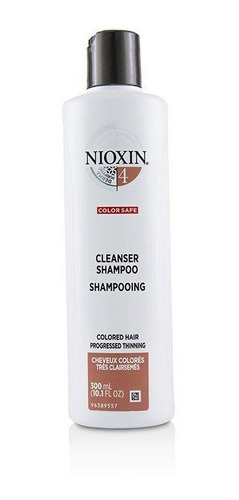 Shampoo  Nioxin System Nº4 300 Ml.