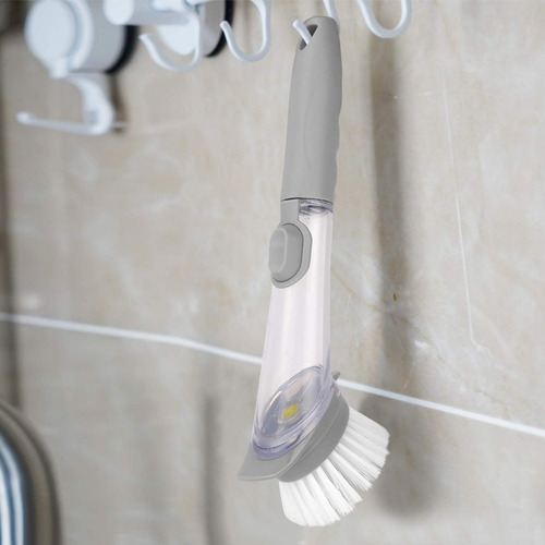 Cepillo Con Dispensador Para Fregadero De Cocina