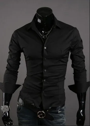 Camisas entalladas hombre marcas sale