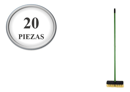 20 Cepillos De Ixtle Con Cabo Para Impermeabilizar Exito