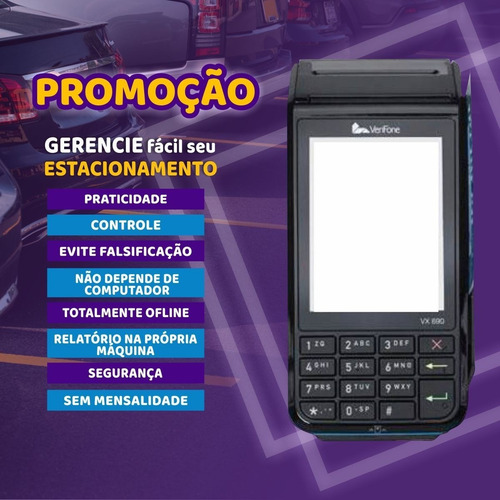 Imagem 2 de 4 de Impressora Controle Estacionamento E Lava Rápido
