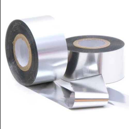 Ribbon Prata Metalizado 36 Mm X 300 M Para Fitas De Cetim