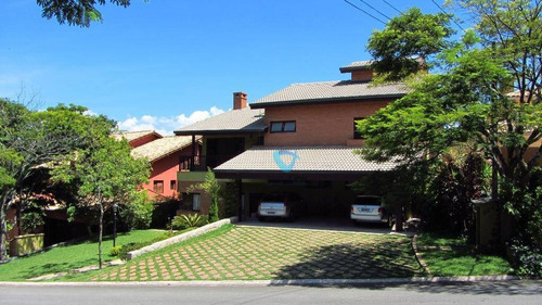 Casa Com 5 Dormitórios À Venda, 480 M² Por R$ 2.180.000 - Residencial 12 (alphaville) - Santana De Parnaíba/sp - Ca1387