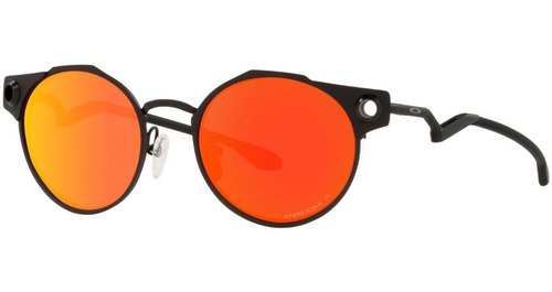 Oakley Deadbolt Satin Black / Prizm Ruby Polarized Oo6046-07