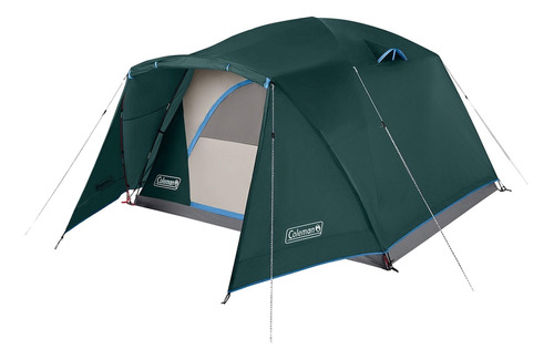 Tienda De Campaña Tent Coleman Skydome Con Chaleco Impermeab