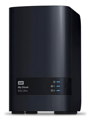 externo Western Digital My Cloud EX2 Ultra WDBVBZ0040JCH 4TB negro
