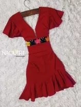 Busca vestido tira bordada tabasqueno a la venta en Mexico.   Mexico