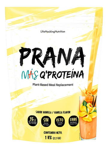 Prana Proteína De Chicharo 1kg Sabor Vainilla