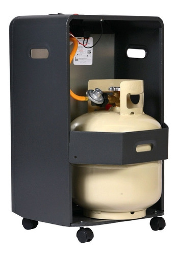 Calefactor Gas Lp Gris Oscuro Hg3m Heat Wave