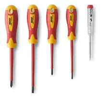 Comprar Set De Desarmadores Para Electricista X 5 Piezas Bremen 7170