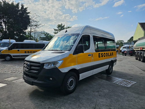 Sprinter Van 417 24 Lugares Doc Onibus Escolar Teto Alto