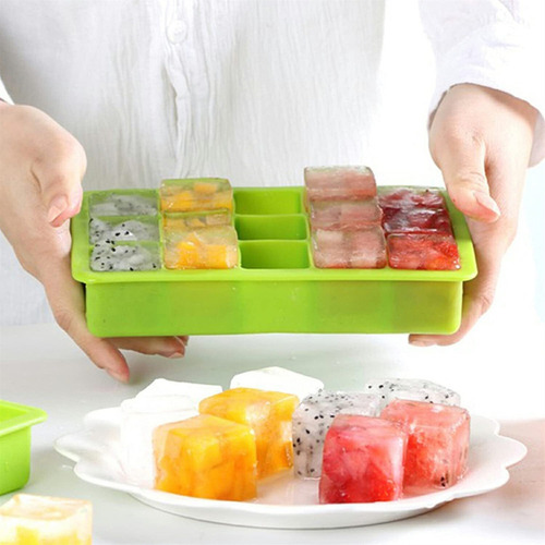 Qw Moldes Silicona Para Hielo3 Pcs Hacer Hielos Molde