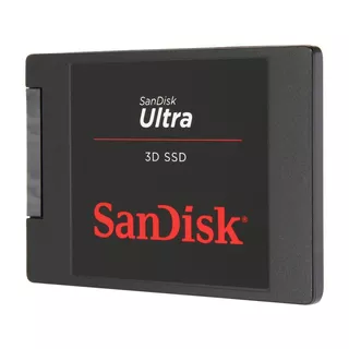 Disco sólido SSD interno SanDisk Ultra 3D SDSSDH3-500G-G25 500GB negro