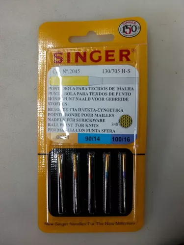 Agujas Punta de Bola Singer 2045 90/14