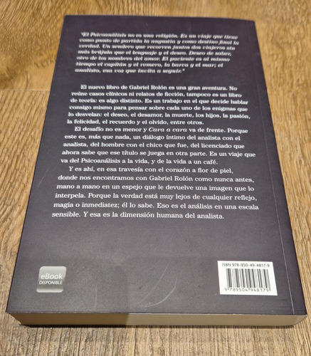 Gabriel Rolón Cara A Cara Editorial Planeta (Usado)