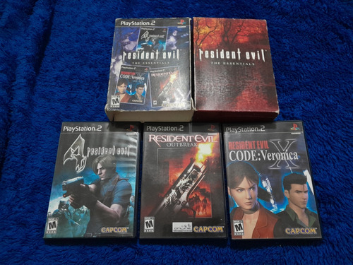 Resident Evil Essentials Completo Para Play Station 2