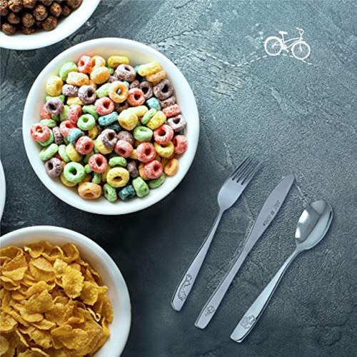 Cubiertos Para Niños Pequeños De Acero Inoxidable 12 Pzas