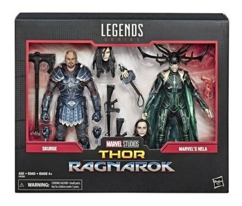 Marvel Legends Studio Series Skurge And Marvel's Hela