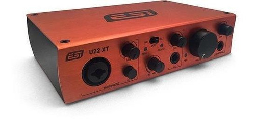 Placa Sonido Usb Esi U22xt 2 Canales 24 Bit Phantom Power