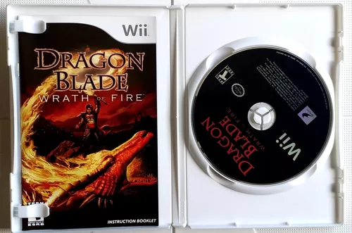 Dragon Blade Wrath Of Fire Nintendo WII Game