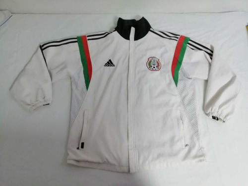 Chamarra Ligera Seleccion Mexico Vintage Talla L Original Fu